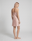 100% Mulberry Silk Lace Trim Nightdress – Soft, Lightweight & Elegant Sleepwear