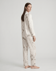 100% Mulberry Silk Pajama Set for Women – Long Sleeve & Pants | Soft, Breathable Loungewear