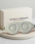 3D Contoured Sleep Mask – Light-Blocking & Lash-Friendly | Silken & Dreams