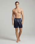 Men’s 100% Mulberry Silk Shorts – Luxurious Lightweight Nightwear