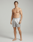 Men’s 100% Mulberry Silk Shorts – Luxurious Lightweight Nightwear