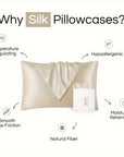 Mulberry Silk Pillowcases – Soft, Breathable, Anti-Frizz Luxury Pillow Covers - Silken & Dreams