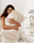 Mulberry Silk Pillowcases – Soft, Breathable, Anti-Frizz Luxury Pillow Covers - Silken & Dreams