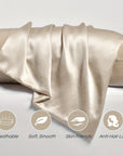 Mulberry Silk Pillowcases – Soft, Breathable, Anti-Frizz Luxury Pillow Covers - Silken & Dreams