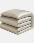 Mulberry Silk Seamless Duvet Cover – Luxury, Breathable, Hypoallergenic Bedding for Smooth Sleep (Pillowcases not included)