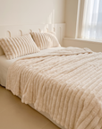 Multifunctional Pull-Tab Blanket – Warm All-Season Nap & Sofa Blanket