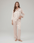 100% Silk Pajama Set for Women – Soft, Breathable, Luxury Sleepwear with Long Sleeves & Pants