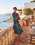 Men’s Robe – Luxurious Paisley Pattern Sleepwear