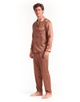 Men’s Pajama Set – Lightweight Long & Short Sleeve Sleepwear for All Seasons
