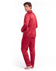 Men’s Pajama Set – Lightweight Long Sleeve Lounge & Sleepwear for Home Comfort