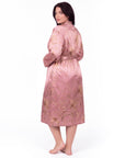 Plus Size Women's Loungewear Robe – Stylish Print, Sexy Fit & Comfortable Casual Sleepwear