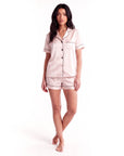 Pajama Set – Short-Sleeved Sleepwear for Women