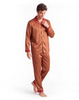 Men’s Pajama Set – Lightweight Long & Short Sleeve Sleepwear for All Seasons