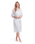 Lace Robes – Bridesmaid and Bride Wedding Long Robe, Elegant Bathrobe and Lingerie Robe for Women