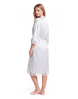 Lace Robes – Bridesmaid and Bride Wedding Long Robe, Elegant Bathrobe and Lingerie Robe for Women