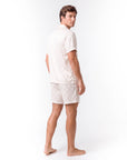 Men’s Long-Sleeve Pajama Set – Two-Piece Plaid Loungewear