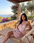 Silk Lace Trim Nightdress – Soft, Lightweight & Elegant Sleepwear