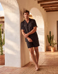 Men’s Long-Sleeve Pajama Set – Two-Piece Plaid Loungewear