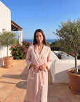 Women's Silk Nightgown with Pockets