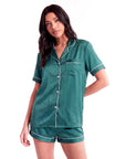 Pajama Set – Short-Sleeved Sleepwear for Women