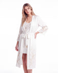 Shira Satin Nightdress – Chic Silky Sleepwear with Open Back Design