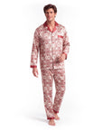 Men’s Pajama Set – Lightweight Long & Short Sleeve Sleepwear for All Seasons