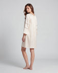 100% Mulberry Silk Lace Pleated Nightdress – Elegant Luxury Sleepwear for Women