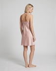 100% Mulberry Silk Lace Trim Nightdress – Soft, Lightweight & Elegant Sleepwear