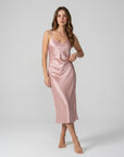 100% Silk Luxury Dress – Elegant, Soft & Breathable for Women - Silken & Dreams