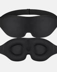3D Contoured Sleep Mask – Light-Blocking & Lash-Friendly | Silken & Dreams