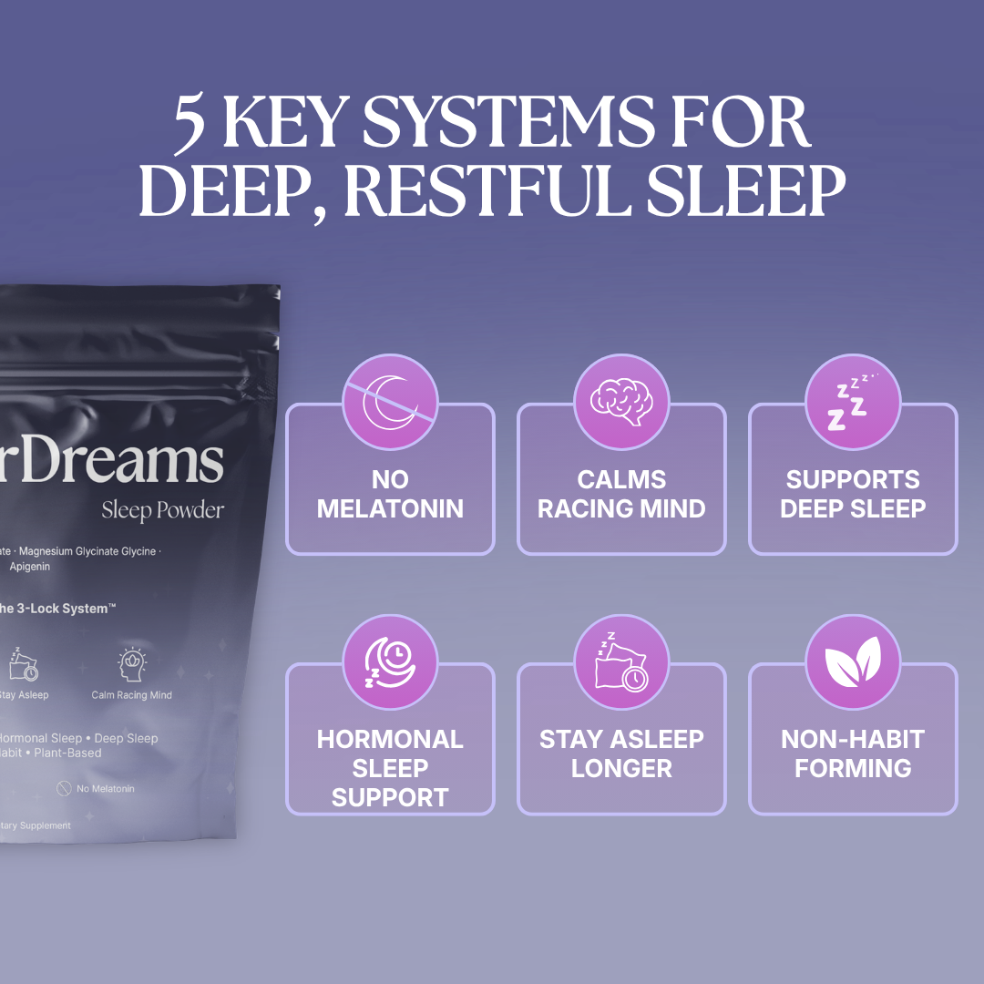 Better Dreams | For the Sleep That Changed When Your Body Did
