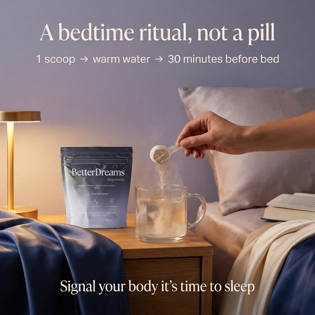 Better Dreams | For the Sleep That Changed When Your Body Did