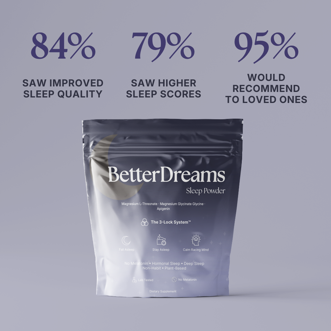Better Dreams | For the Sleep That Changed When Your Body Did