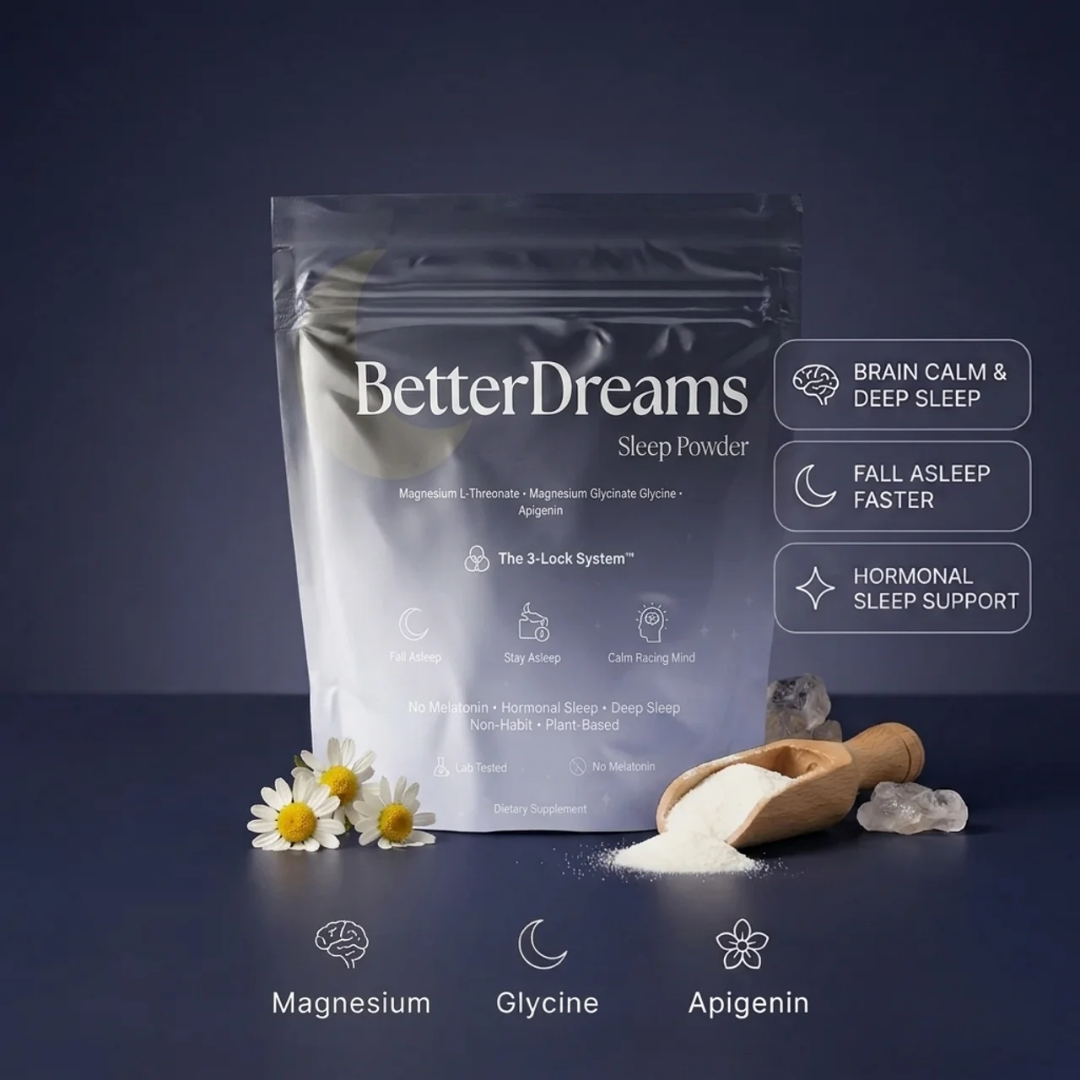 Better Dreams | For the Sleep That Changed When Your Body Did