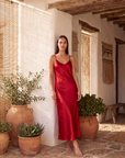 100% Silk Luxury Dress – Elegant, Soft & Breathable for Women - Silken Dreams
