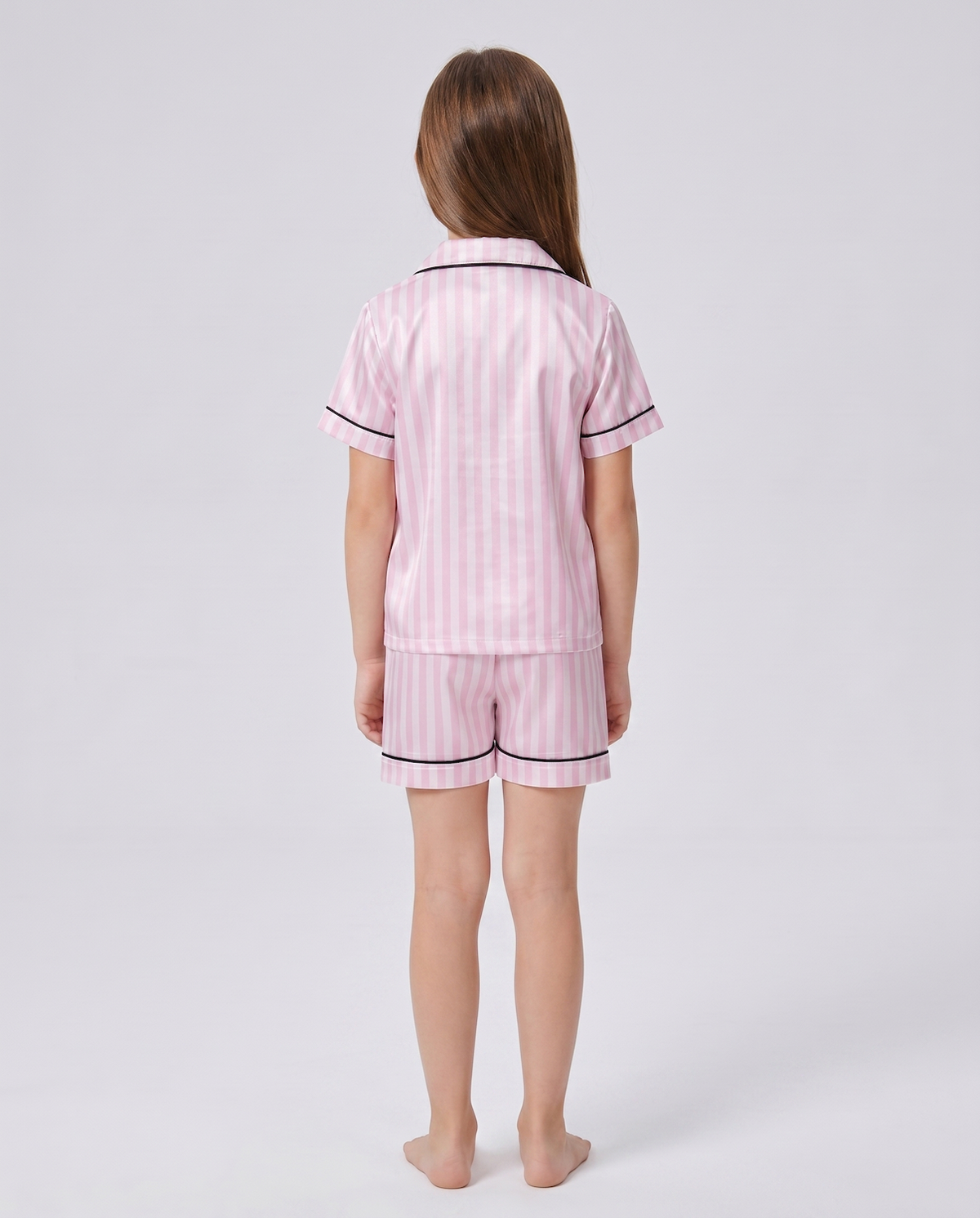 Kids Summer Pajama Set – Short Sleeve Top & Comfy Shorts Sleepwear for Boys and Girls