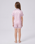Kids Summer Pajama Set – Short Sleeve Top & Comfy Shorts Sleepwear for Boys and Girls