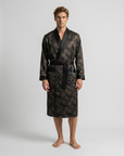 Men’s Robe – Luxurious Paisley Pattern Sleepwear