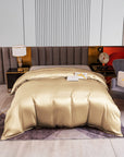 Mulberry Silk Duvet Cover – Seamless, Luxurious, Breathable & Hypoallergenic Bedding for Restful Sleep