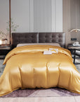 Mulberry Silk Duvet Cover – Seamless, Luxurious, Breathable & Hypoallergenic Bedding for Restful Sleep