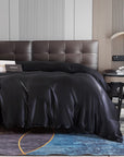 Mulberry Silk Duvet Cover – Seamless, Luxurious, Breathable & Hypoallergenic Bedding for Restful Sleep