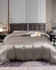 Mulberry Silk Duvet Cover – Seamless, Luxurious, Breathable & Hypoallergenic Bedding for Restful Sleep
