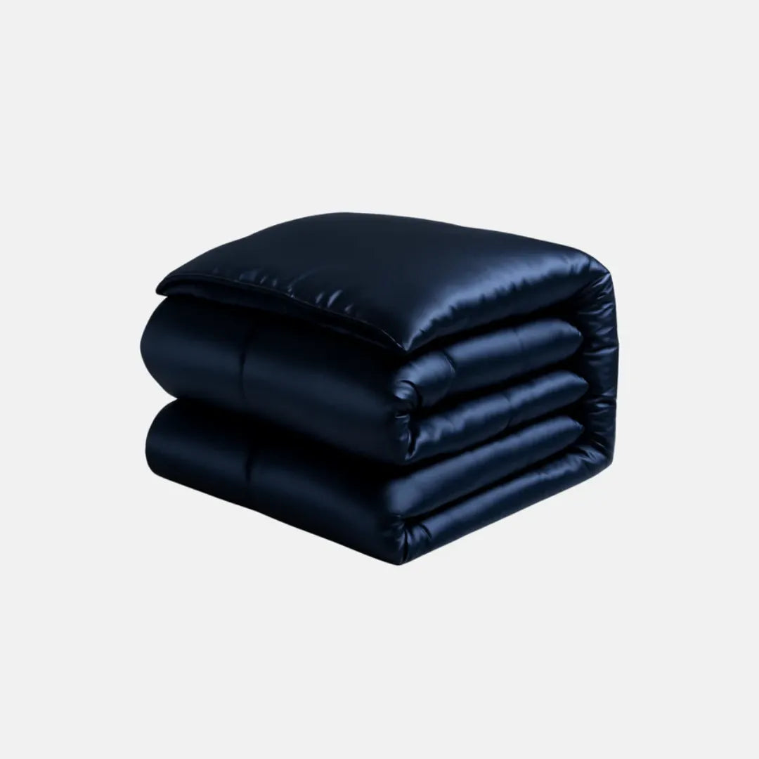 Mulberry Silk Duvet Cover – Seamless, Luxurious, Breathable & Hypoallergenic Bedding for Restful Sleep
