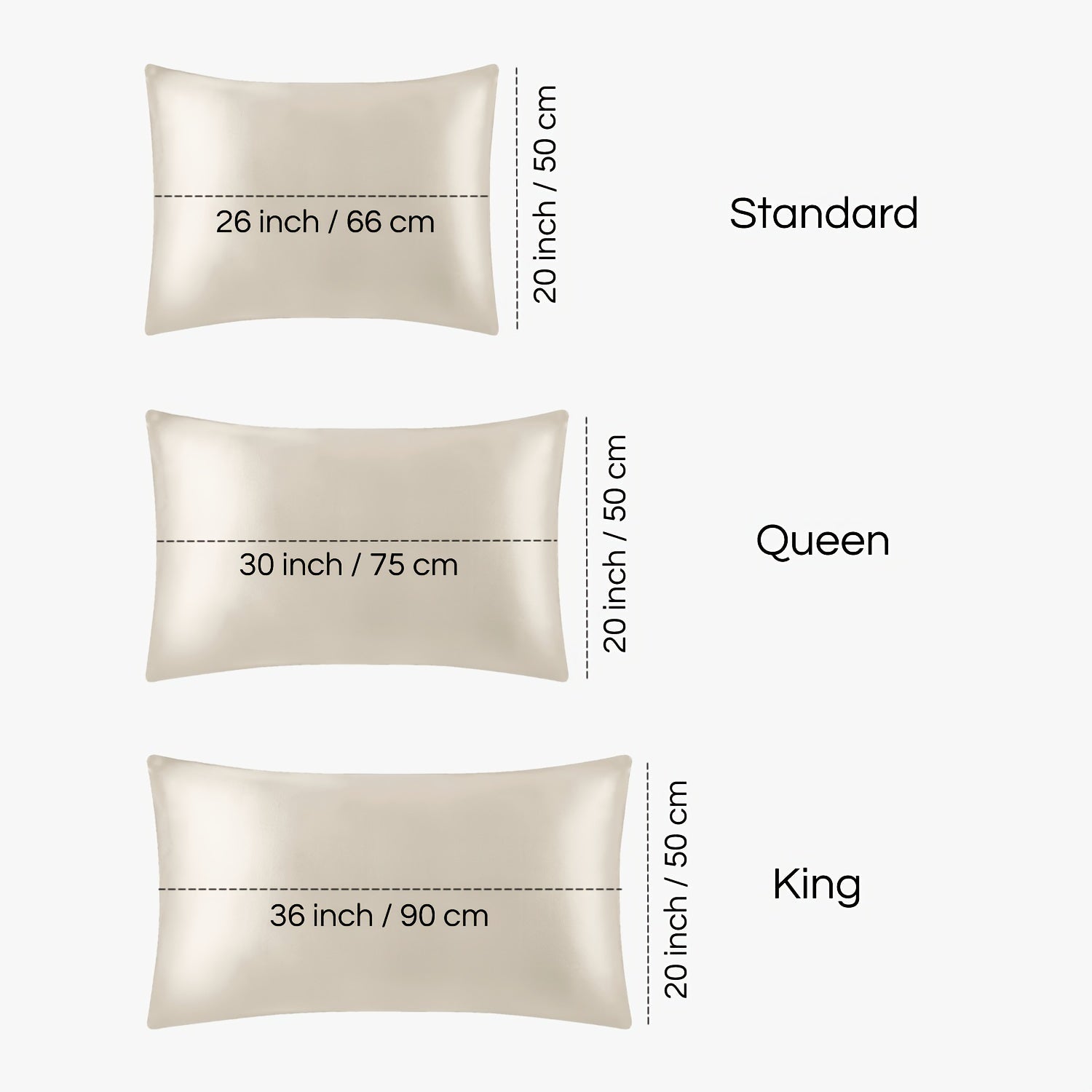 Mulberry Silk Pillowcases – Soft, Breathable, Anti-Frizz Luxury Pillow Covers - Silken &amp; Dreams