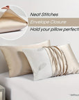 Mulberry Silk Pillowcases – Soft, Breathable, Anti-Frizz Luxury Pillow Covers - Silken & Dreams