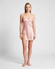 Olivia Lace Trim Nightgown – Elegant Lightweight Sleepwear for Women - Silken & Dreams