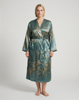 Plus Size Women's Loungewear Robe – Stylish Print, Sexy Fit & Comfortable Casual Sleepwear
