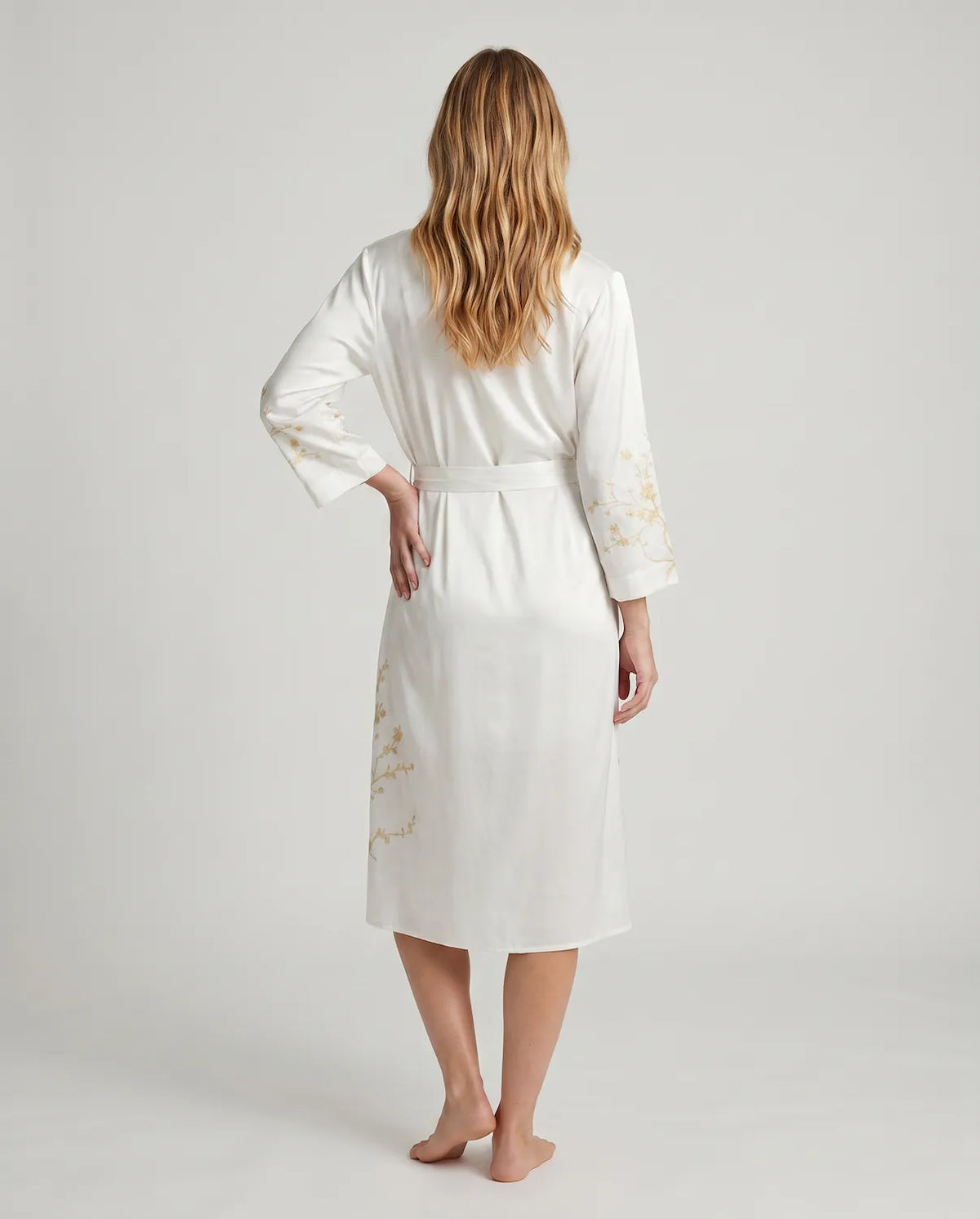Shira Satin Nightdress – Chic Silky Sleepwear with Open Back Design