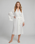 Silk Long Robe – Elegant and Comfortable Kimono Gown for Relaxing