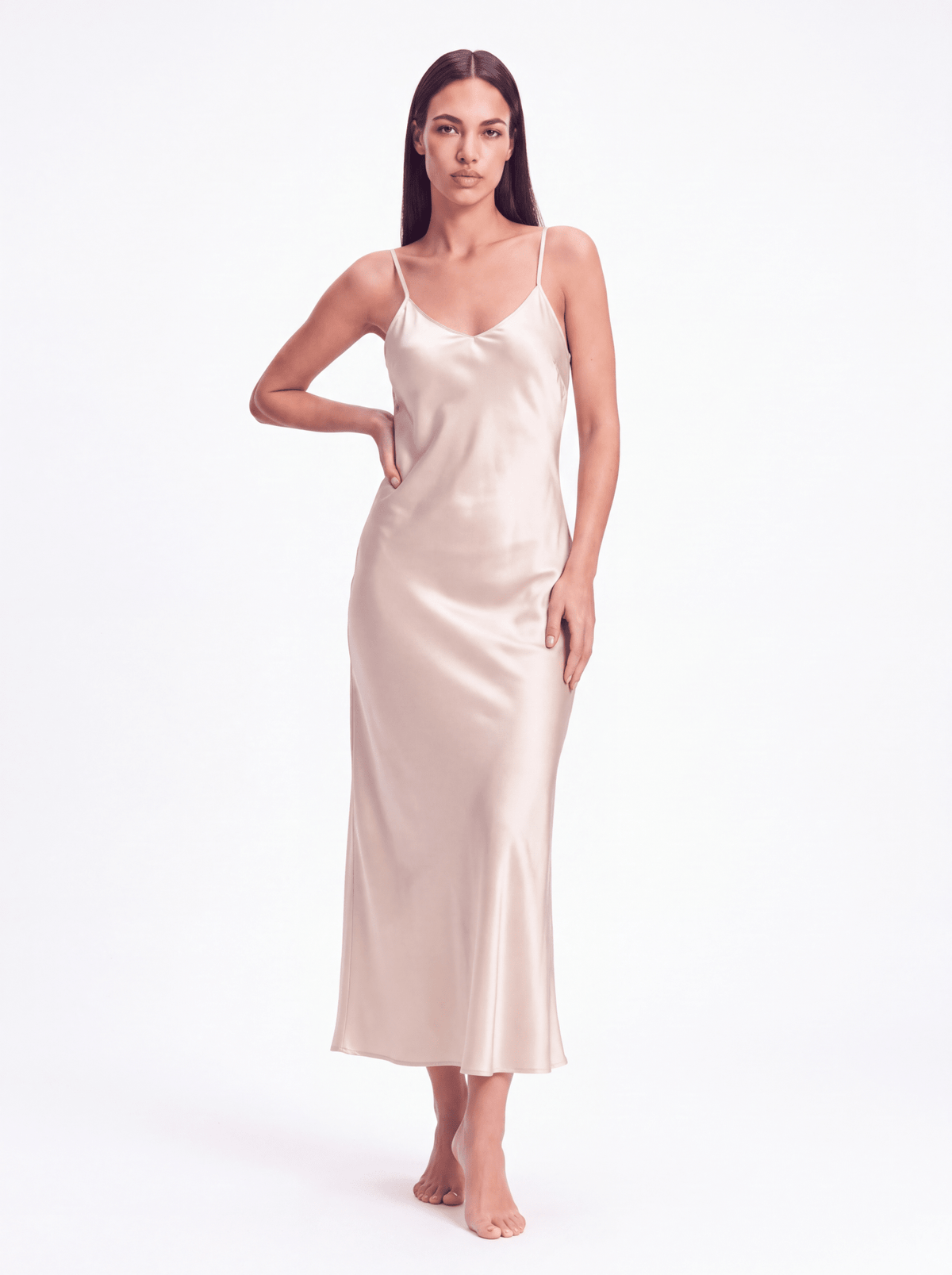 Silk Luxury Dress – Elegant, Soft &amp; Breathable for Women - Silken &amp; Dreams
